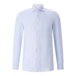 Finamore Hemd Luigi Tokyo blau Hemd