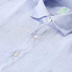 Finamore Hemd Luigi Tokyo blau Hemd