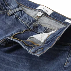 FRAME Bootcut Jeans The Rodeo blau Bootcut-Jeans