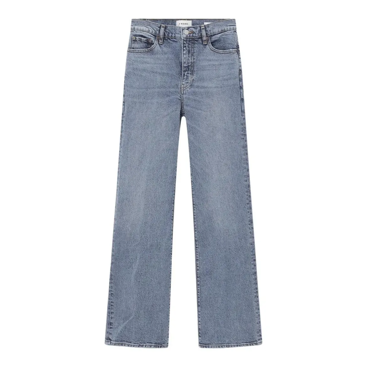 FRAME Flared Jeans The Arrow blau Ausgestellte Jeans