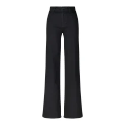 FRAME Jeans Le Slim Palazzo Long Schwarz Wide Leg Jeans