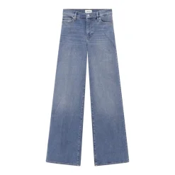 FRAME Jeans Le Slim Palazzo Long blau Wide Leg Jeans