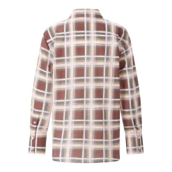 FRAME Karierte Bluse The Boy Shirt mehrfarbig Bluse