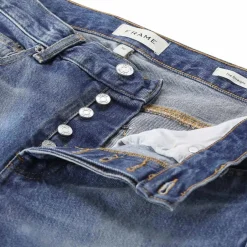 FRAME Mid-Rise Straight Jeans blau Straight Leg Jeans