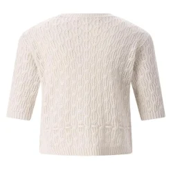 FRAME Strickjacke aus Kaschmir und Wolle beige Strickjacke