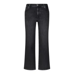 FRAME Wide-Leg Jeans The Mellow Anthrazit Wide Leg Jeans