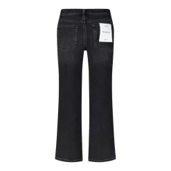 FRAME Wide-Leg Jeans The Mellow Anthrazit Wide Leg Jeans
