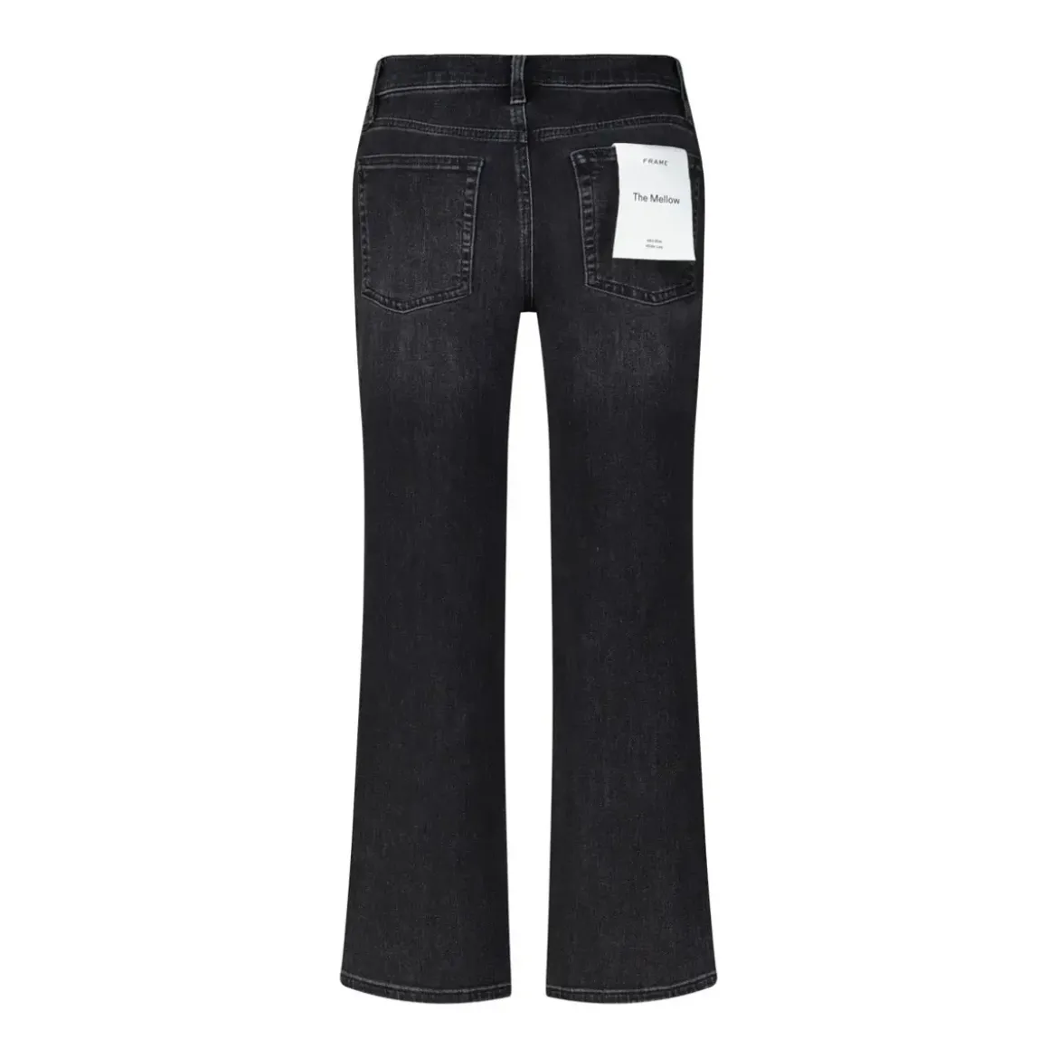 FRAME Wide-Leg Jeans The Mellow Anthrazit Wide Leg Jeans
