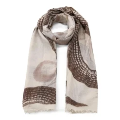 Friendly Hunting Schal Garden Eden aus Kaschmir beige Kaschmirschal