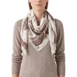 Friendly Hunting Tuch Garden Eden aus Kaschmir beige Leichter Schal
