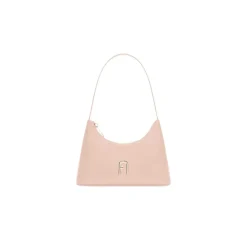Furla Furla Diamante Mini Shoulder Bag Dusty Pink Schultertasche