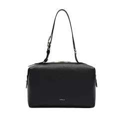 Furla Furla Double M Boston Bag Nero Schultertasche