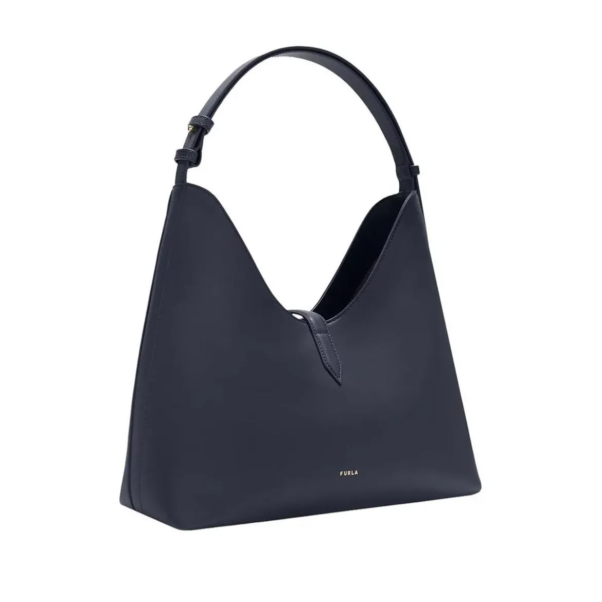 Furla Furla Goccia M Hobo Ink Blue Hobo Bag