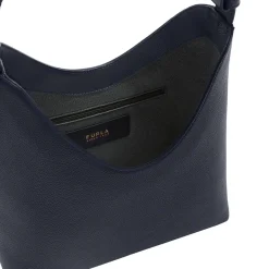 Furla Furla Goccia S Hobo Ink Blue Hobo Bag