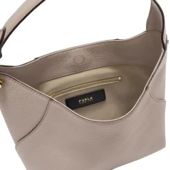 Furla Furla Lara S Hobo Linen Hobo Bag