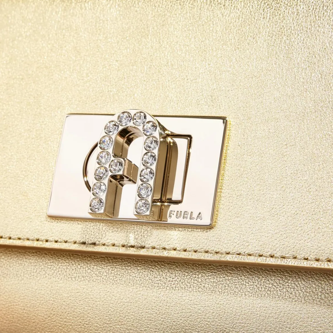 Furla Furla 1927 Mini Crossbody Wave Color Gold Minitasche