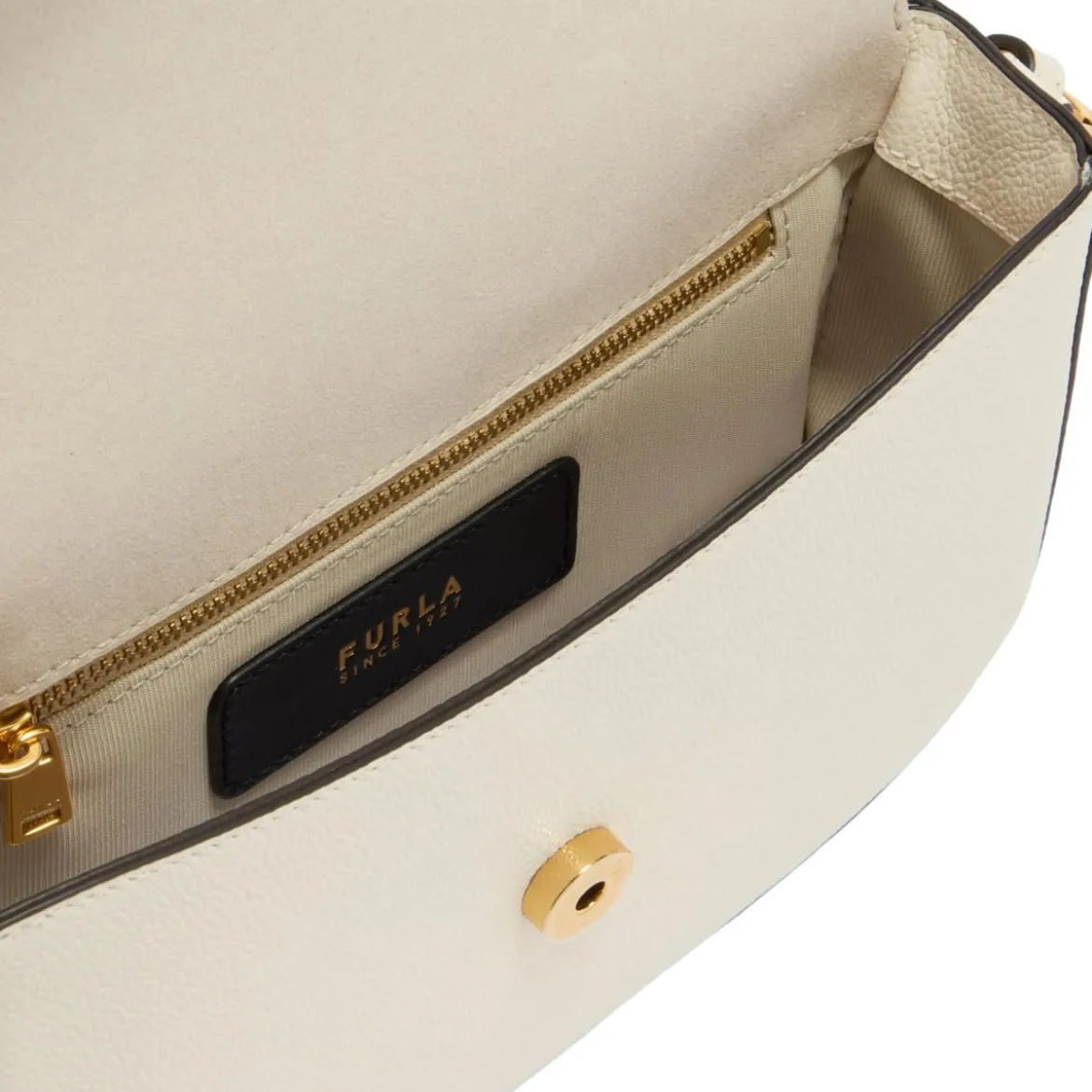 Furla Furla Moonlight S Crossbody Round Panna Crossbody Bag