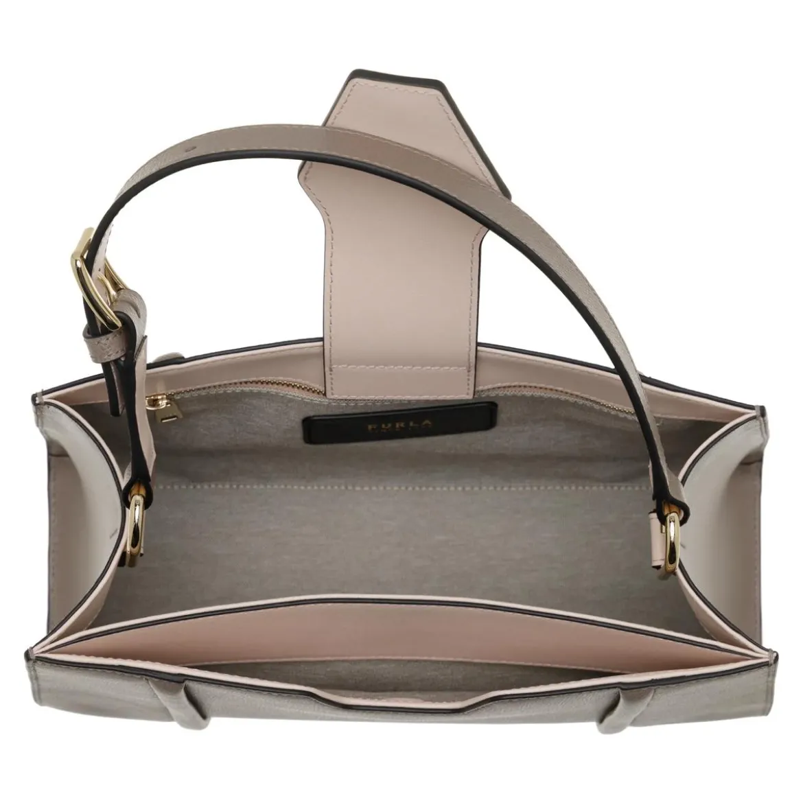 Furla Furla Riva M Tote Stucco Gray Tote