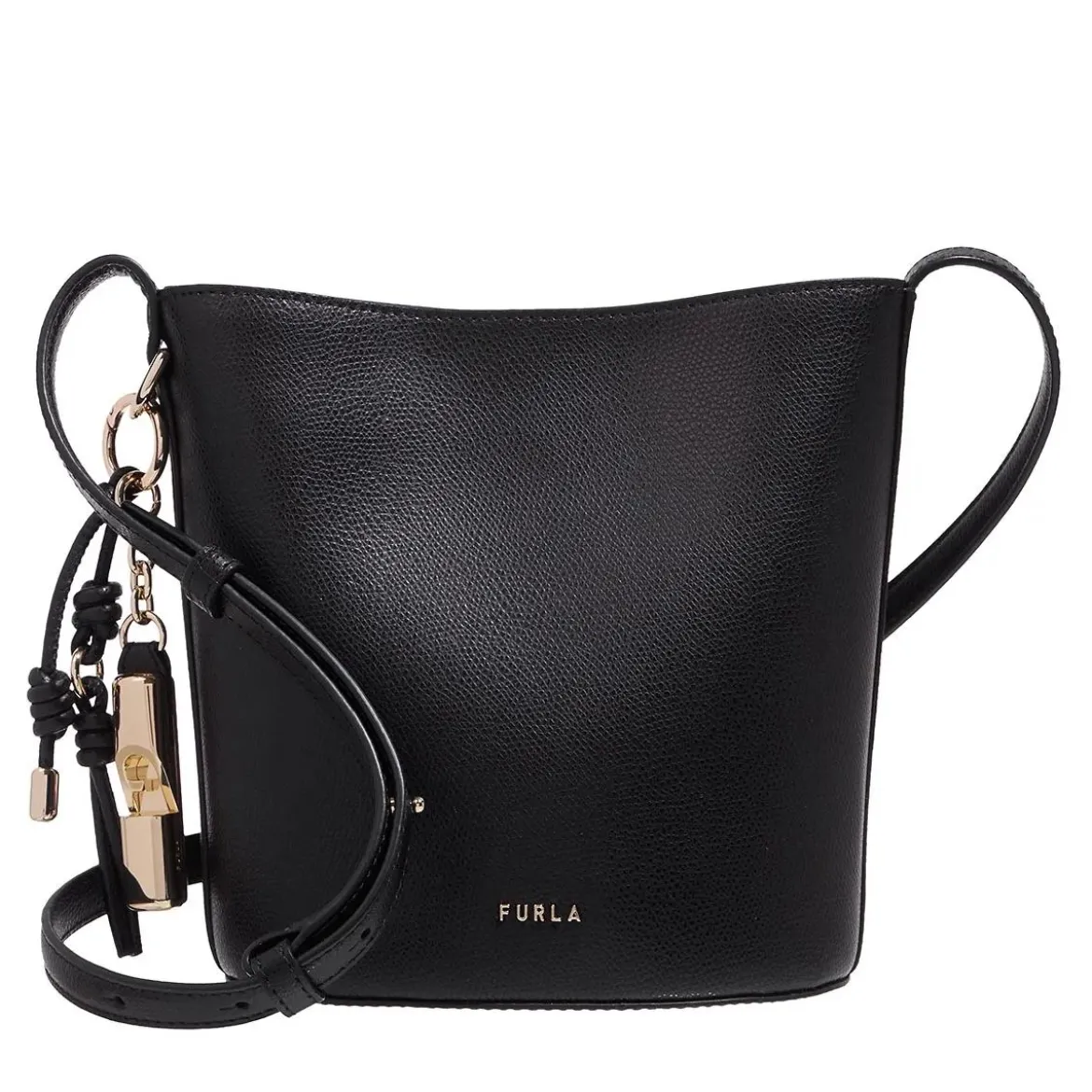 Furla Furla Roxie Mini Bucket Bag Nero Bucket Bag