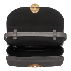 Furla Furla Sfera Mini Crossbody Round Urban Gray Crossbody Bag