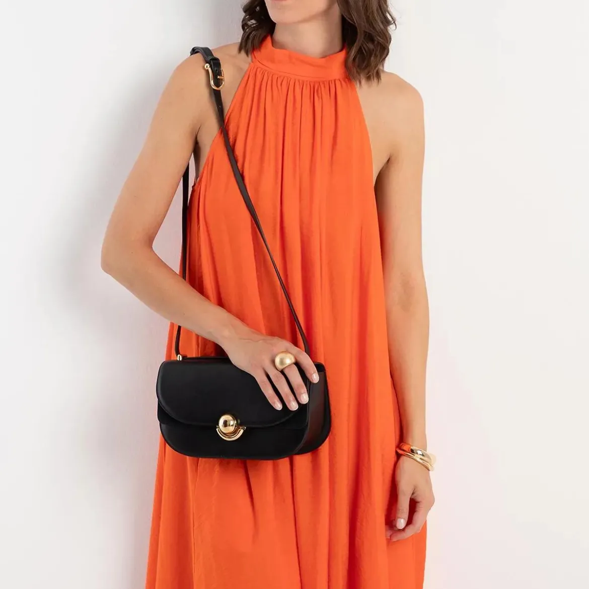 Furla Furla Sfera S Shoulder Bag Nero Schultertasche