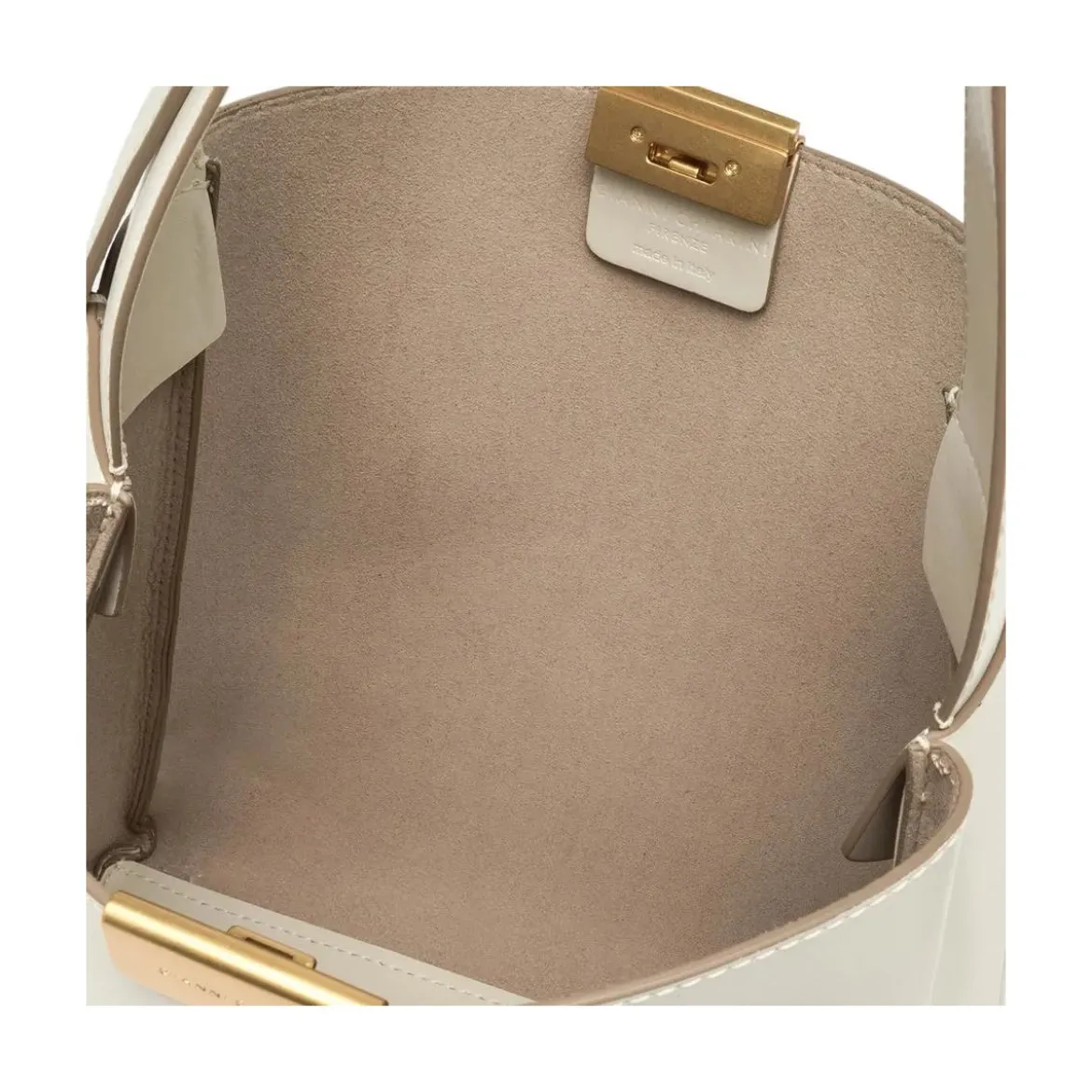 Gianni Chiarini Schultertasche aus Leder schwarz Schultertasche