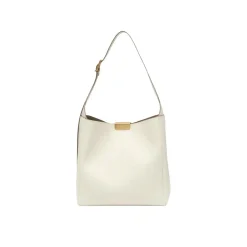 Gianni Chiarini Schultertasche aus Leder schwarz Schultertasche