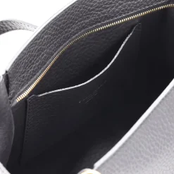 Gianni Chiarini Tasche Bloom aus Leder schwarz Schultertasche
