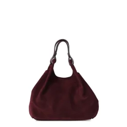 Gianni Chiarini Tasche Dua aus Veloursleder rot Crossbody Bag