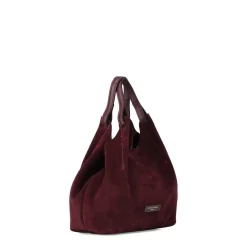 Gianni Chiarini Tasche Dua aus Veloursleder rot Crossbody Bag