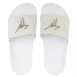 Giuseppe Zanotti Slipper Lilium Off White Slides
