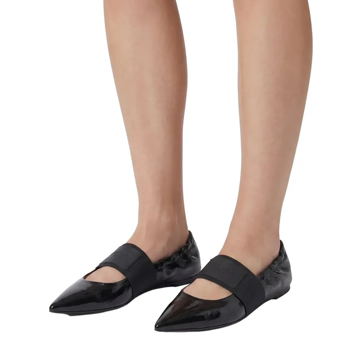 Givenchy Ballerinas aus Kalbsleder schwarz Ballerinas