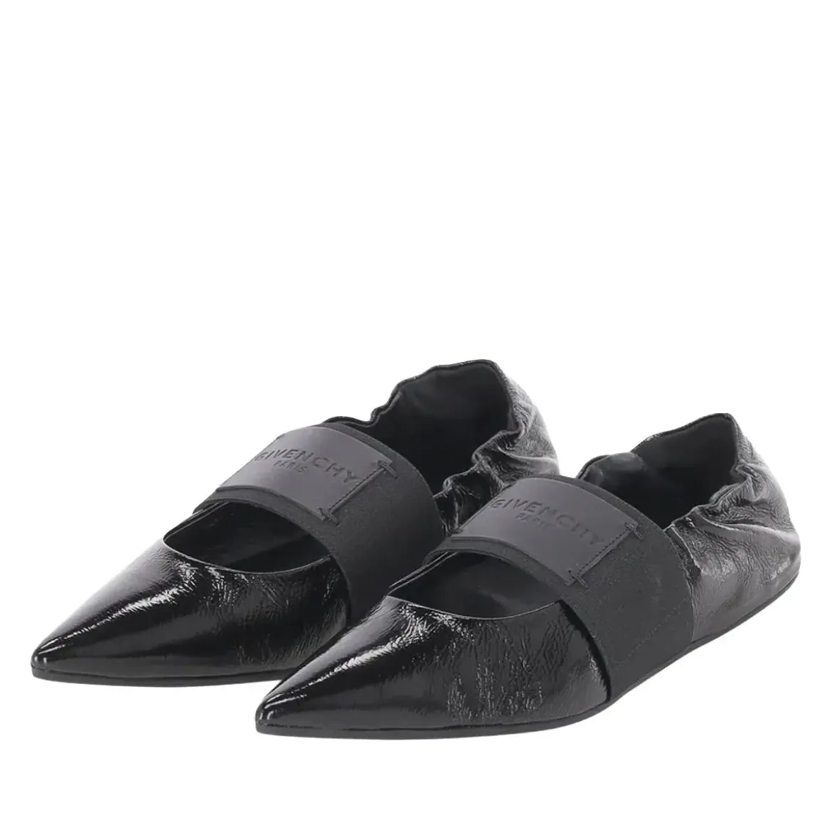 Givenchy Ballerinas aus Kalbsleder schwarz Ballerinas