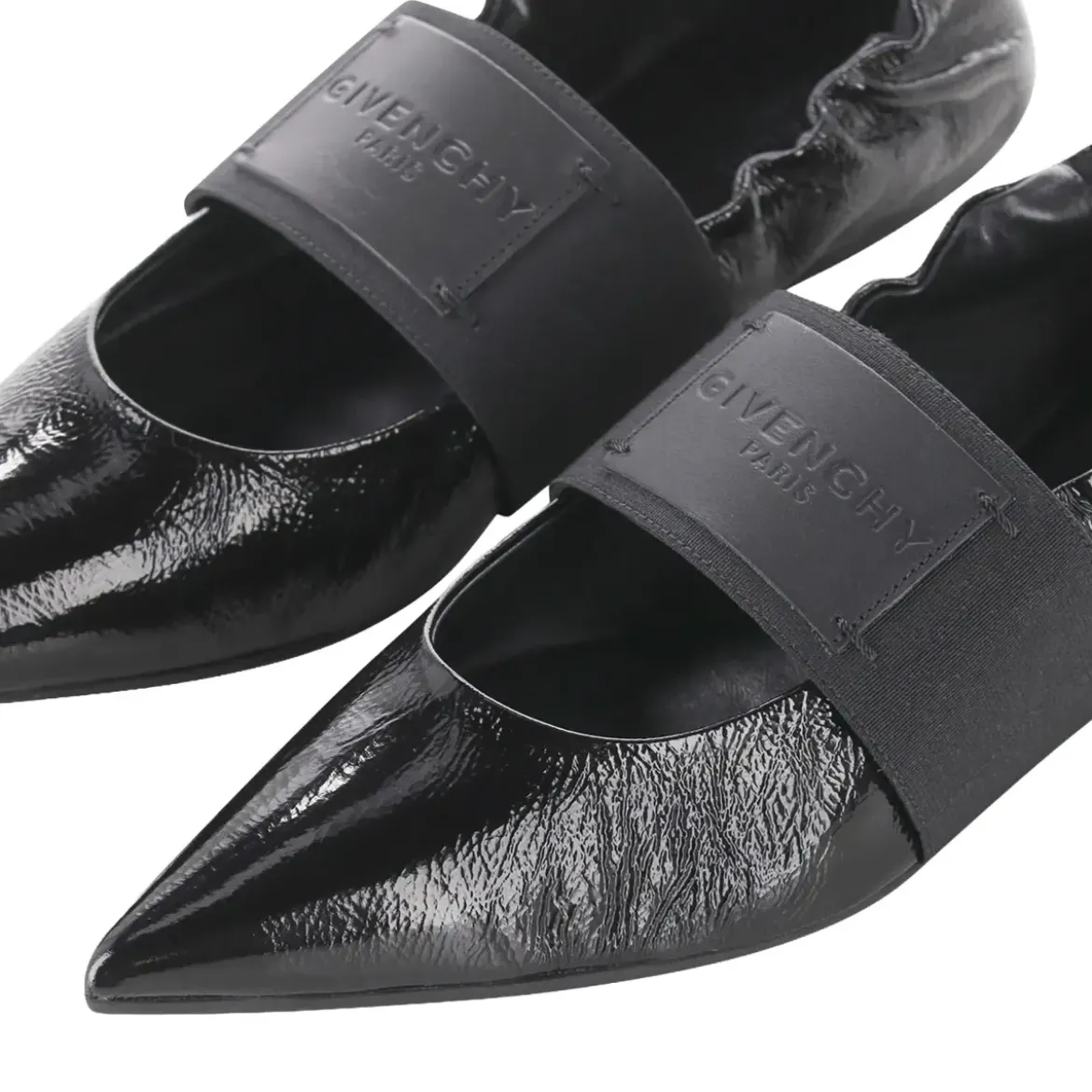 Givenchy Ballerinas aus Kalbsleder schwarz Ballerinas
