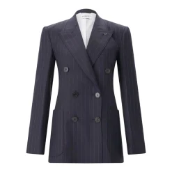 Givenchy Blazer mit Nadelstreifen dunkelblau Blazer