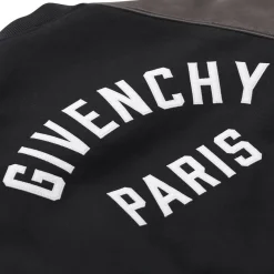 Givenchy Blouson aus Leder & Wolle schwarz Blouson