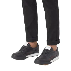Givenchy Sneaker aus Kalbsleder schwarz Schnürschuhe