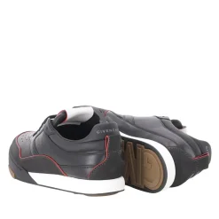 Givenchy Sneaker aus Kalbsleder schwarz Schnürschuhe