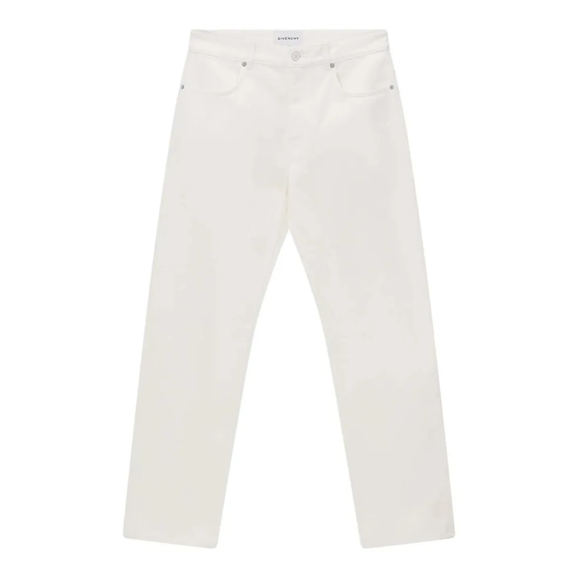Givenchy Straight-Fit Jeans aus Baumwolle weiß Jeans