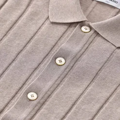 Gran Sasso Kurzarmhemd aus Baumwolle beige Hemd