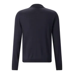 Gran Sasso Longsleeve aus Wolle blau