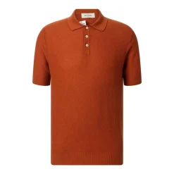 Gran Sasso Poloshirt aus Baumwollstrick mehrfarbig Poloshirt