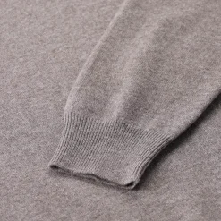 Gran Sasso Pullover aus Schurwolle & Kaschmir dunkelblau Rollkragenpullover