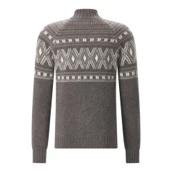 Gran Sasso Pullover aus Schurwolle-Mix braun Rollkragenpullover