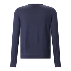 Gran Sasso Pullover mit V-Ausschnitt dunkelblau Pullover