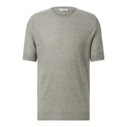 Gran Sasso Shirt aus Leinenmix braun T-Shirt