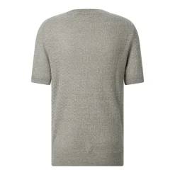 Gran Sasso Shirt aus Leinenmix braun T-Shirt