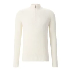 Gran Sasso Troyer aus Schurwolle weiß Pullover