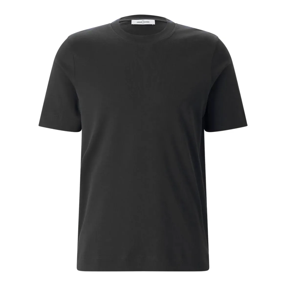 Gran Sasso T-Shirt aus Baumwolle schwarz T-Shirt