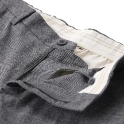 GTA Hose Davide aus Woll-Mix grau Stoffhose